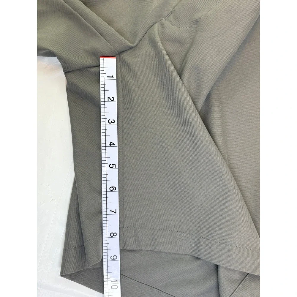 Peter Millar Crown Sport Mens Gray Performance Golf Shorts Size 40 ME0EB82